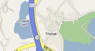 Thorpe Local Map - IT Support & Computer Repairs